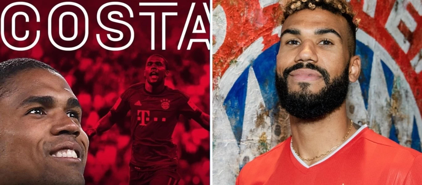 Διπλή μεταγραφική κίνηση για την Μπάγερν Μονάχου - Έκανε δικούς της Κόστα και Τσούπο-Μοτίνγκ